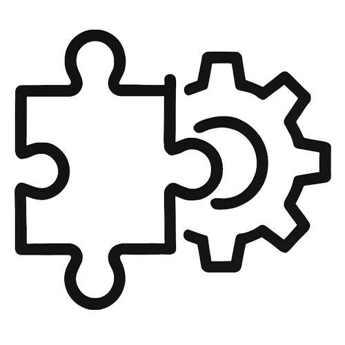 Flexibel in aanpak en projecten icoon zwart png Flexibel in aanpak en projecten icoon zwart png