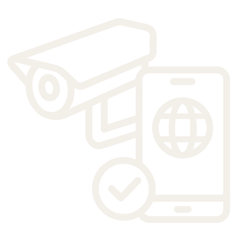 AI camera op locatie inzicht icon wit png AI camera op locatie inzicht icon wit png